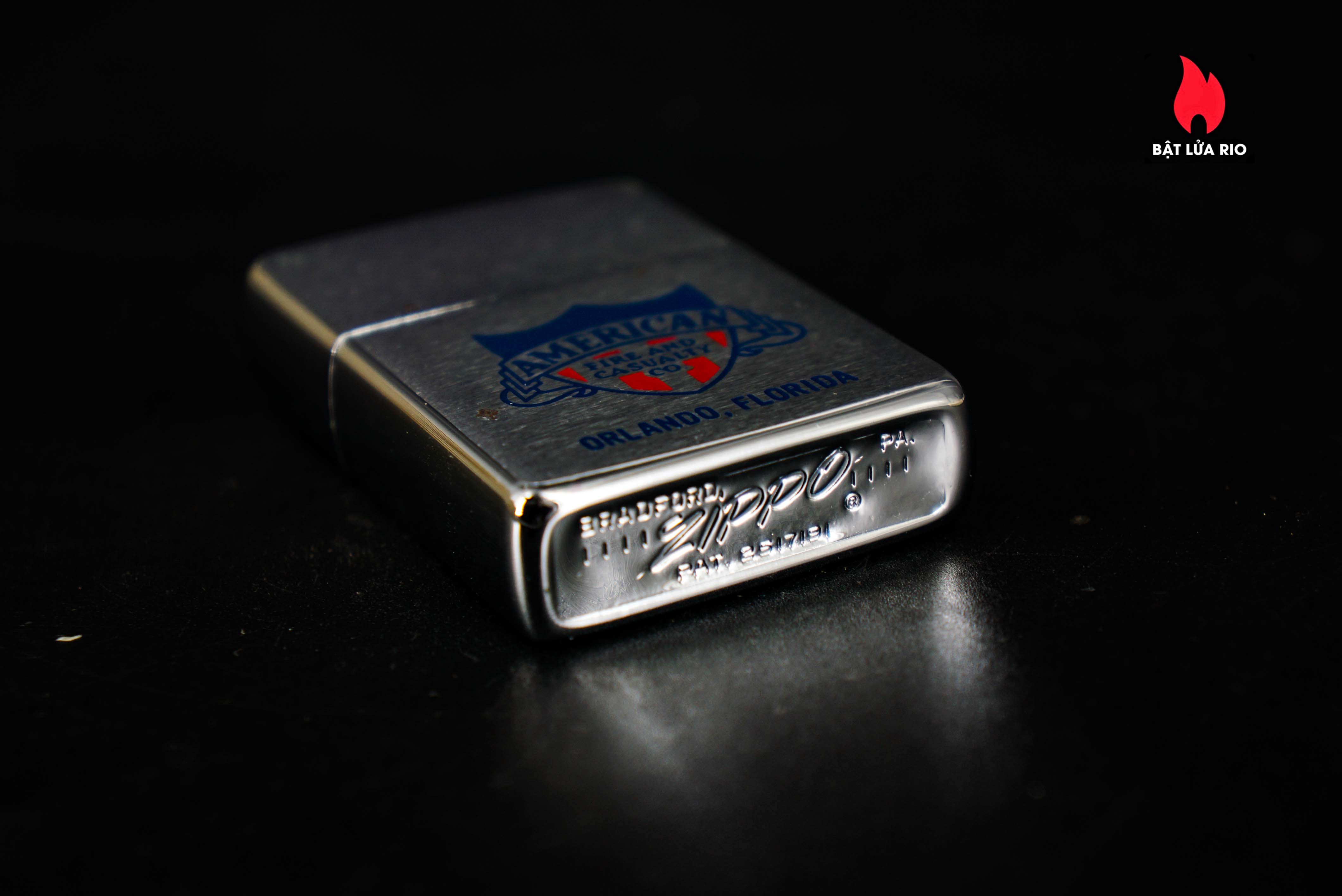 Zippo Xưa 1966 – American Pioneer Life Insuarance 7