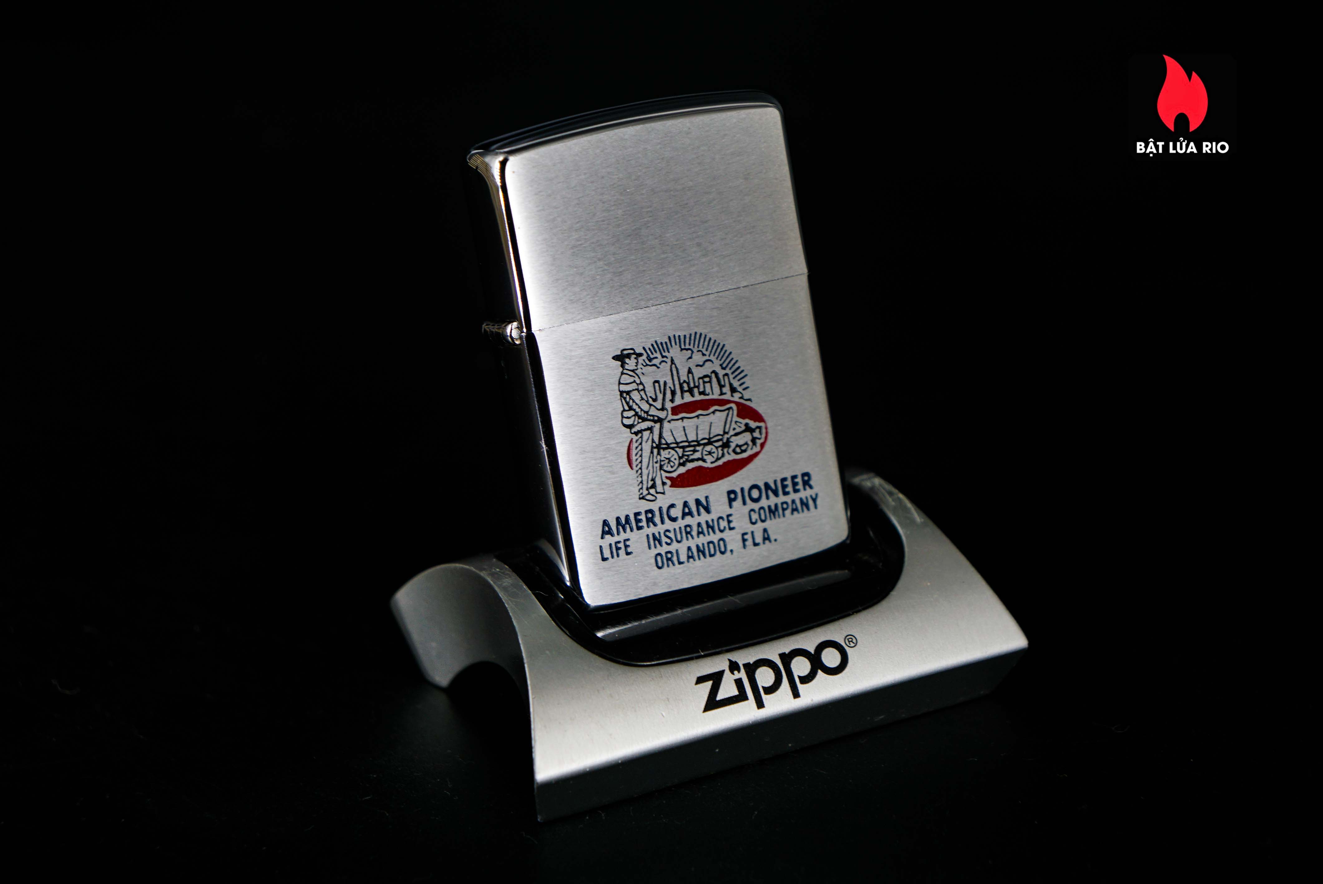 Zippo Xưa 1966 – American Pioneer Life Insuarance
