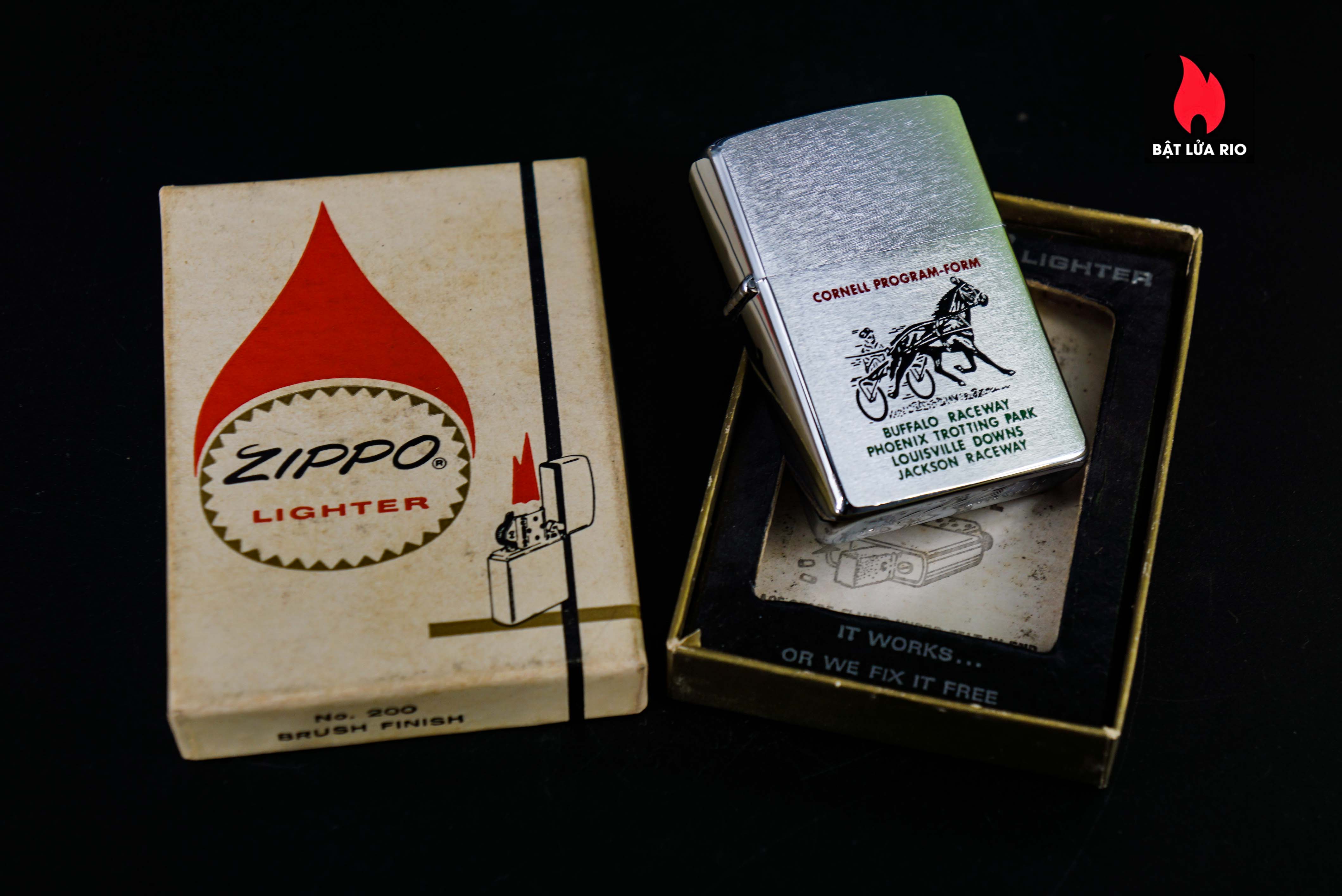 Zippo Xưa 1966 – Buffalo Raceway Hamburg 40 Zippo Xưa 1966 – Buffalo Raceway Hamburg 2