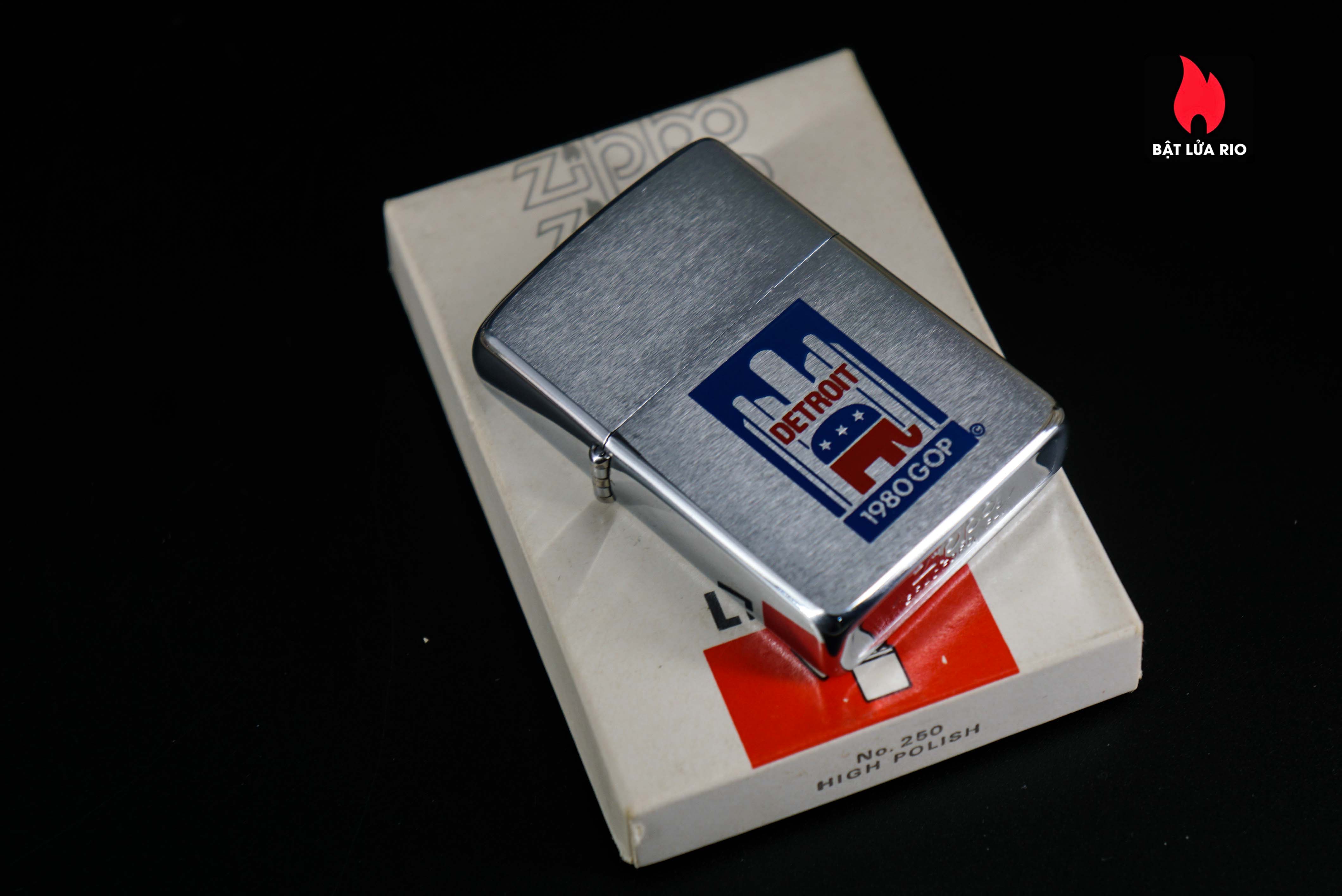Zippo Xưa 1980 – Detroit 1980Gop 26 Zippo Xưa 1980 – Detroit 1980Gop 4