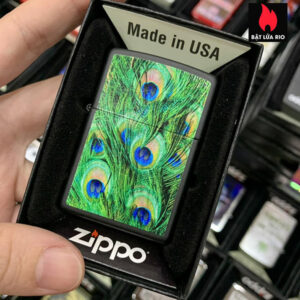 Zippo 218 Peacock Feather