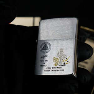Zippo Xưa 1965 – Bell System - before! YOU DIG OR TRENCH 4
