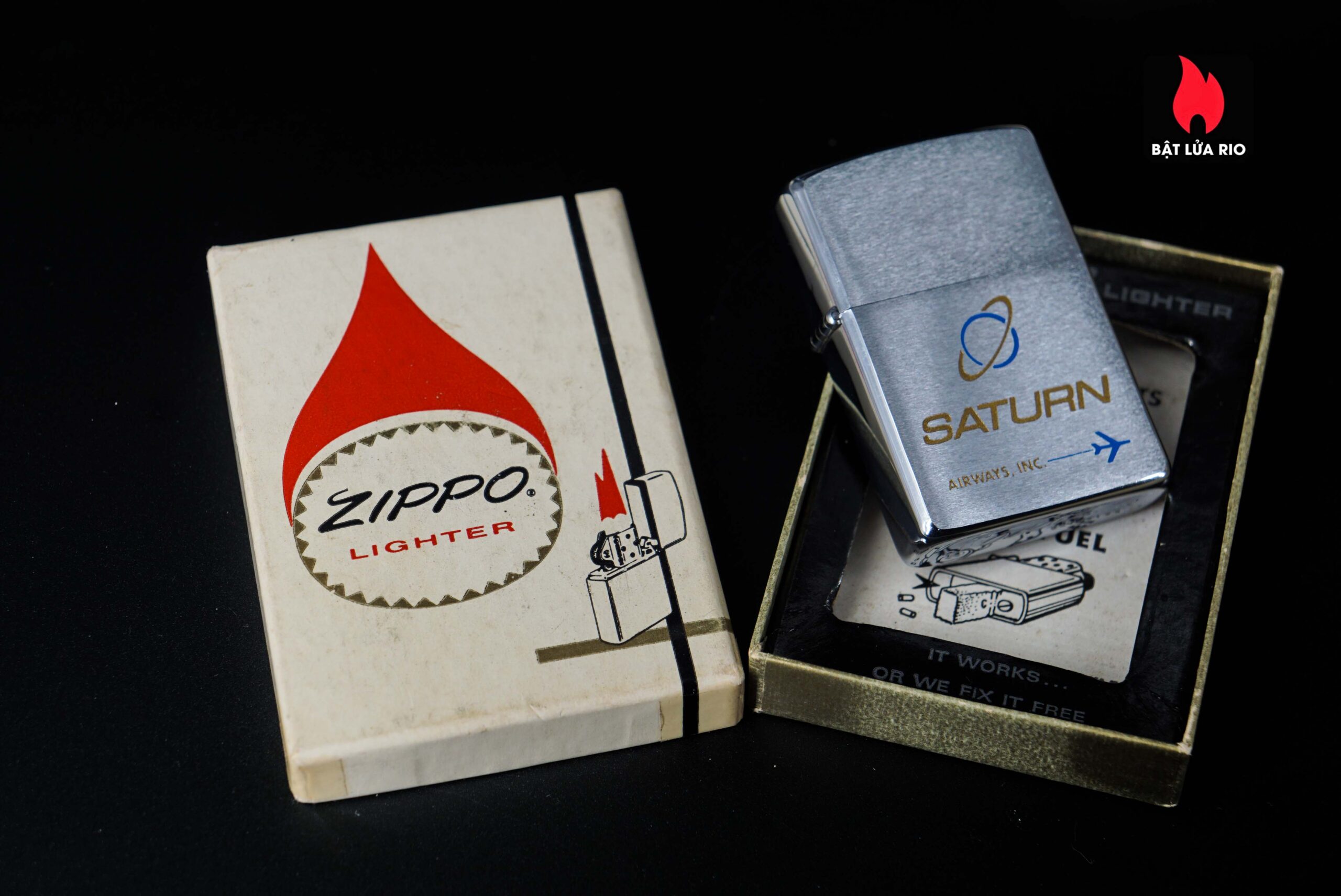 Zippo Xưa 1968 – Saturn Airways 35 Zippo Xưa 1968 – Saturn Airways 2