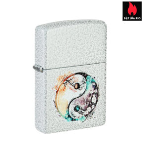 Zippo 46249 - Zippo Floral Yin and Yang Glacie