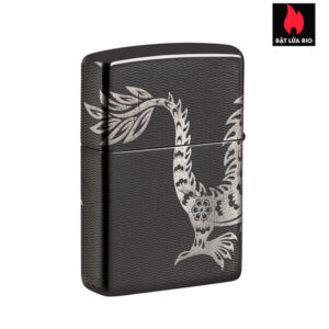 Zippo 46260 - Zippo Lucky Dragon Photo 360° High Polish Black 2