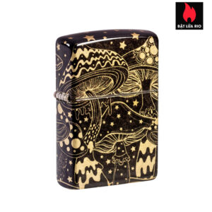 Zippo 46277 - Zippo Mushroom Drift 540 Fusion Tumbled Brass
