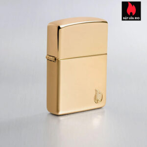 Zippo 46397 - Zippo Armor® Deep Carved Flame High Polish Brass 1