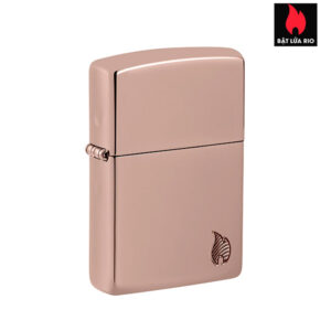 Zippo 46101 - Zippo Armor® Deep Carved Flame High Polish Rose Gold