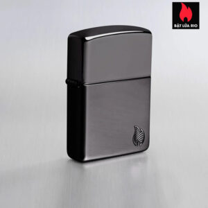 Zippo 46402 - Zippo Armor® Deep Carved Flame High Polish Black 1