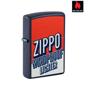 Zippo 46486 - Zippo Color Block Zippo Navy Matte