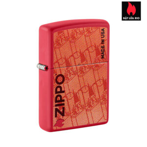 Zippo 46487 - Zippo Made in USA Red Matte
