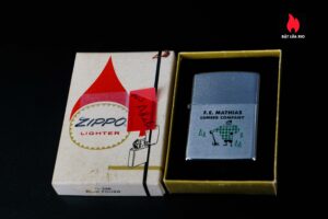 Zippo Xưa 1975 – F.E Mathias Lumber Co 1