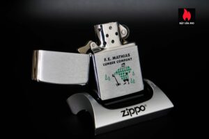 Zippo Xưa 1975 – F.E Mathias Lumber Co 8