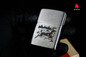 Zippo Xưa 1981 – Deer Leaping 13