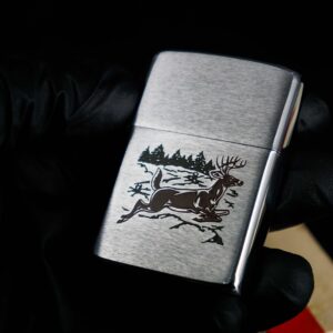 Zippo Xưa 1981 – Deer Leaping 13