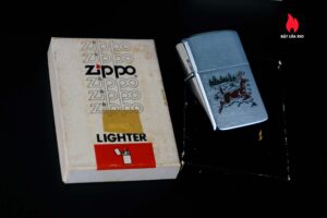 Zippo Xưa 1981 – Deer Leaping 2