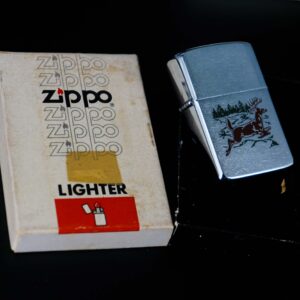 Zippo Xưa 1981 – Deer Leaping 2