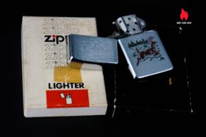 Zippo Xưa 1981 – Deer Leaping 3