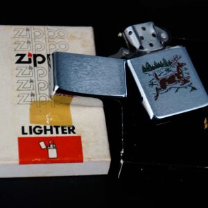 Zippo Xưa 1981 – Deer Leaping 3