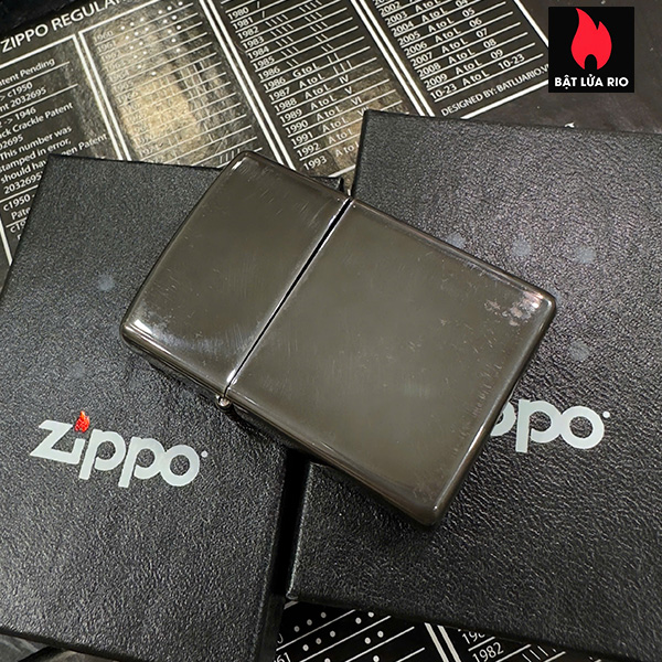 Vỏ Zippo Midnight 2000 - Mộc kép Chính Hãng - Không Ruột - Không Box