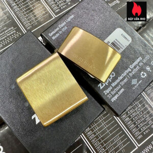 Vỏ Zippo Solid Brass Chính Hãng - Không Ruột - Không Box 1