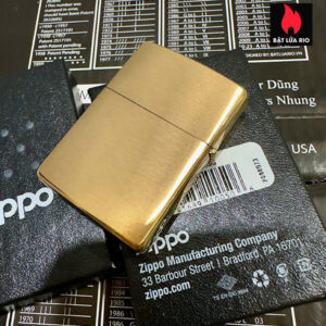 Vỏ Zippo Solid Brass Chính Hãng - Không Ruột - Không Box 3
