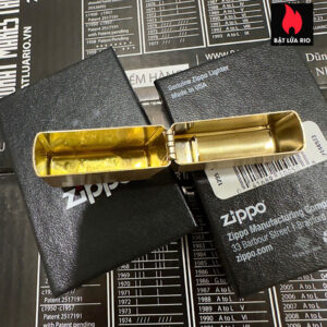 Vỏ Zippo Solid Brass Chính Hãng - Không Ruột - Không Box 4