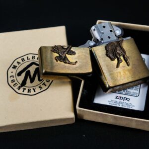 Zippo La Mã 1994 – Đồng Thau Nguyên Khối – Marlboro Country Store Rodeo 3
