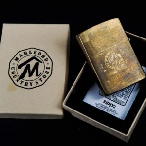 Zippo La Mã 1994 – Đồng Thau Nguyên Khối – Marlboro Country Store Rodeo 4