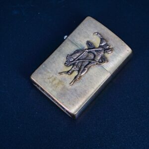 Zippo La Mã 1994 – Đồng Thau Nguyên Khối – Marlboro Country Store Rodeo 6