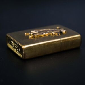 Zippo La Mã 1994 – Đồng Thau Nguyên Khối – Marlboro Country Store Rodeo 7