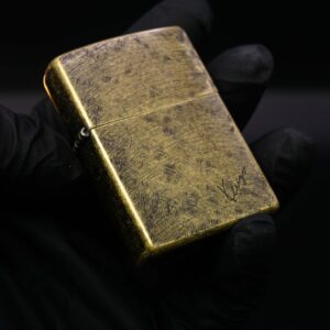 Zippo La Mã 1998 – Kenza - Antique Brass 11
