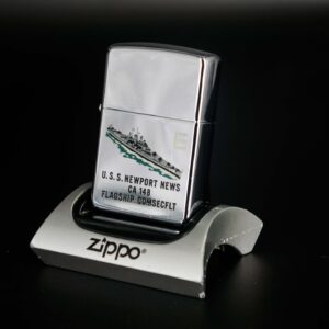 Zippo Xưa 1962 – Town & Country - Uss Newport News CA-148 - Flagship Comsecflt 22 Zippo Xưa 1962 – Town & Country - Uss Newport News CA-148 - Flagship Comsecflt 2