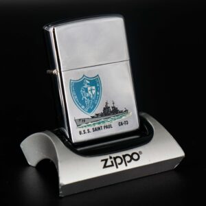 Zippo Xưa 1966 – Town & Country - Uss Saint Paul CA-73