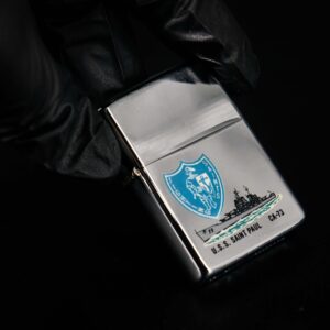 Zippo Xưa 1966 – Town & Country - Uss Saint Paul CA-73 7