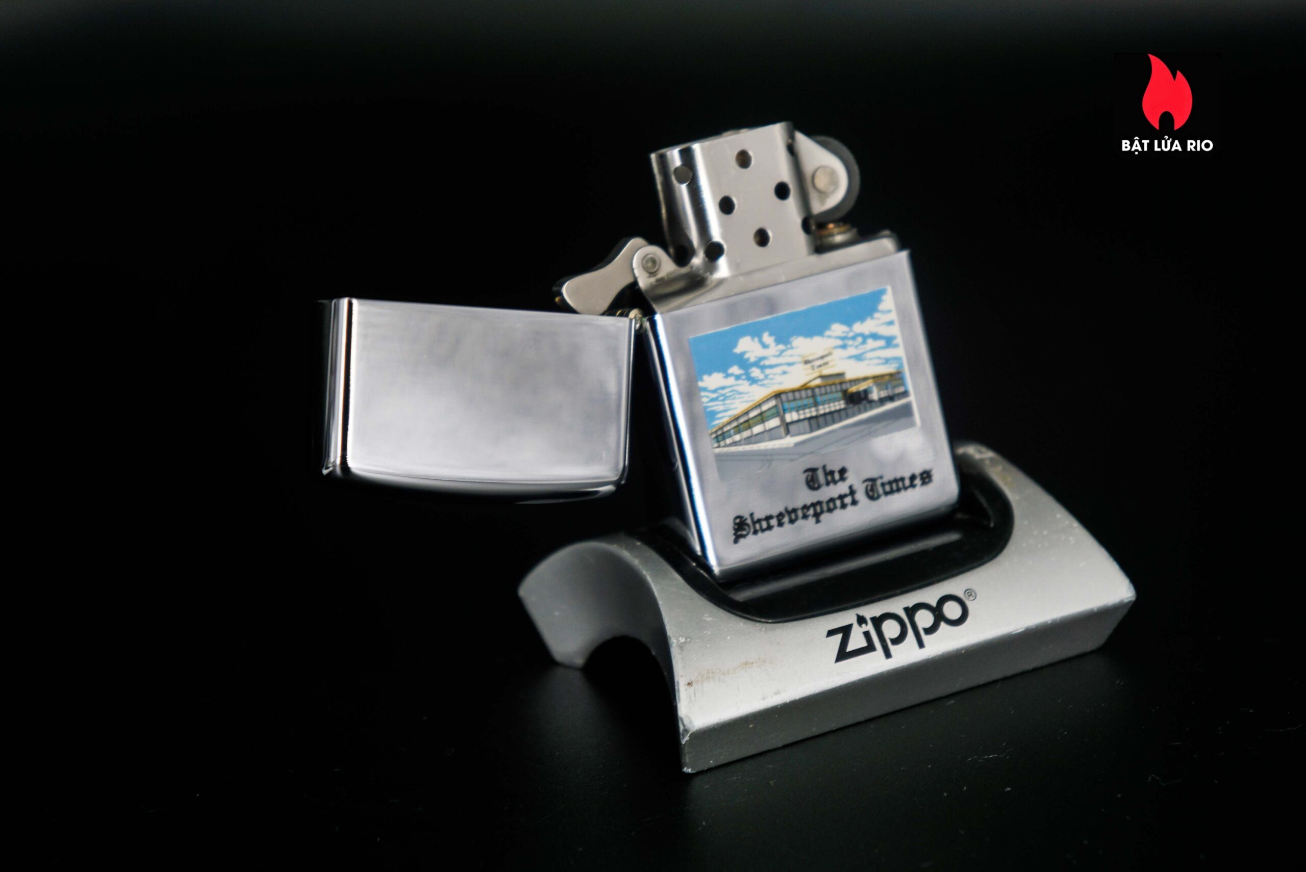 Zippo Xưa 1967 – Town & Country - The Shreveport Times Building 1
