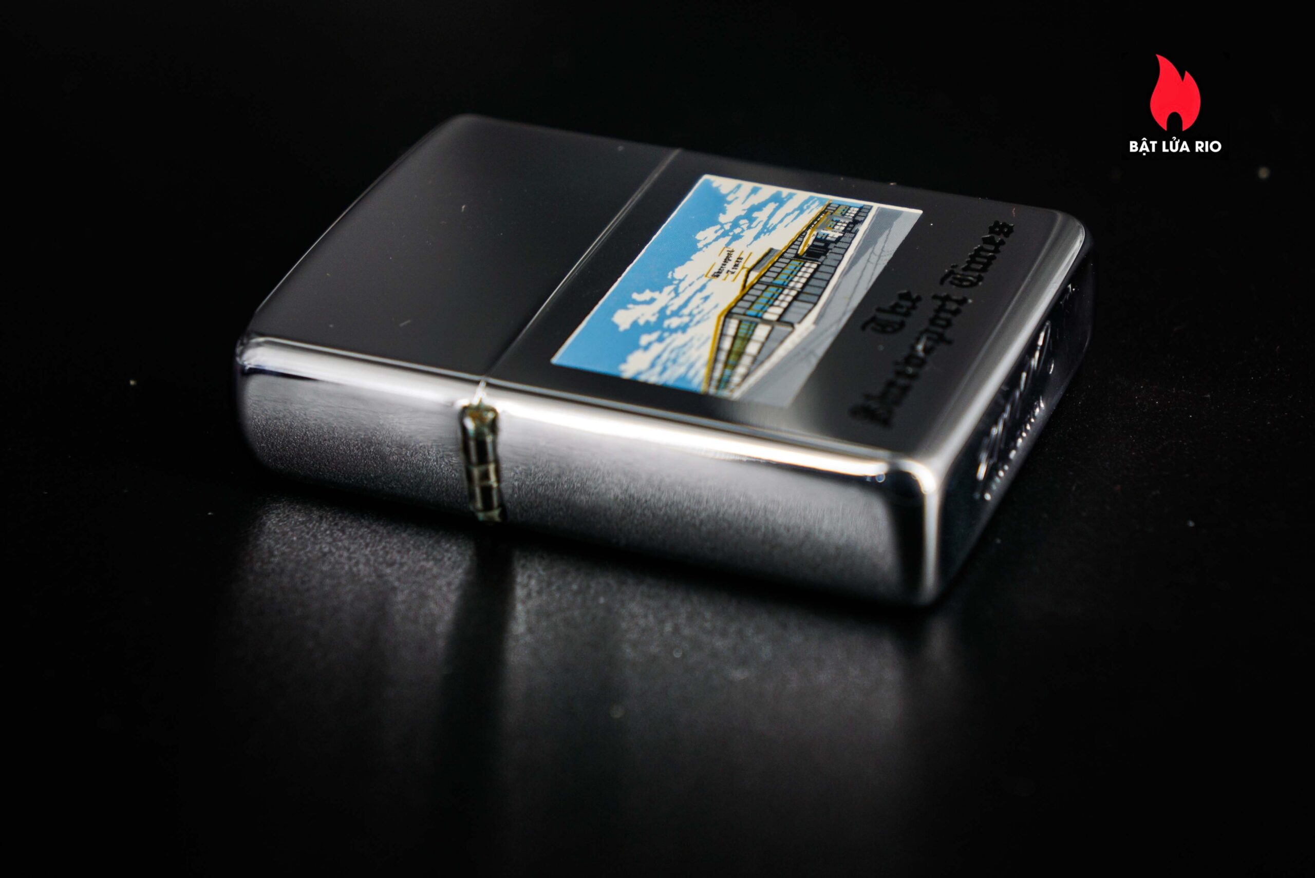 Zippo Xưa 1967 – Town & Country - The Shreveport Times Building 12