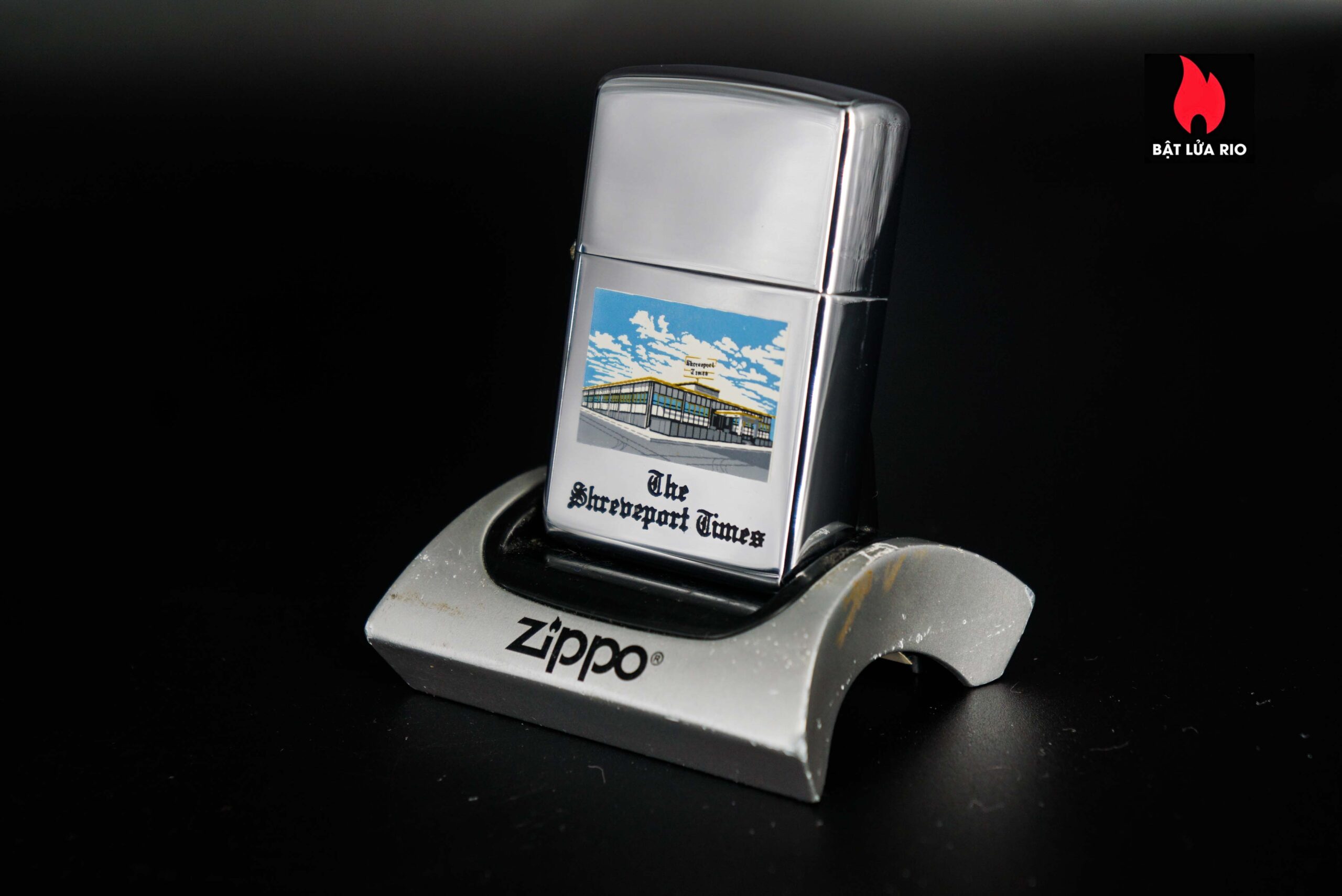 Zippo Xưa 1967 – Town & Country - The Shreveport Times Building 2