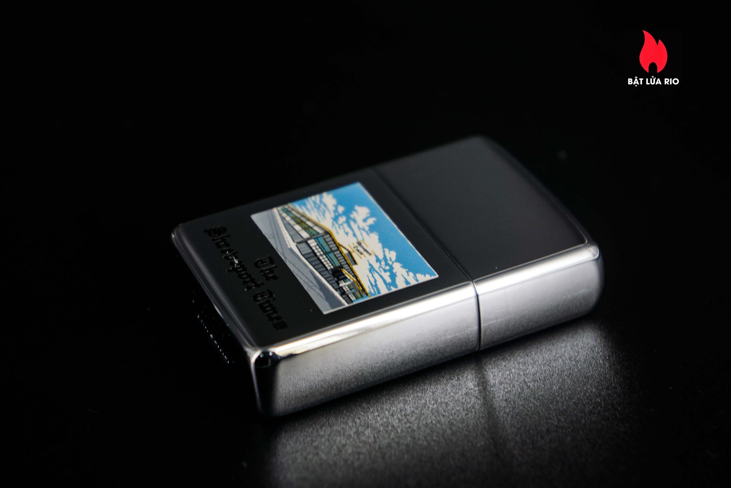 Zippo Xưa 1967 – Town & Country - The Shreveport Times Building 4