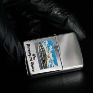 Zippo Xưa 1967 – Town & Country - The Shreveport Times Building 5
