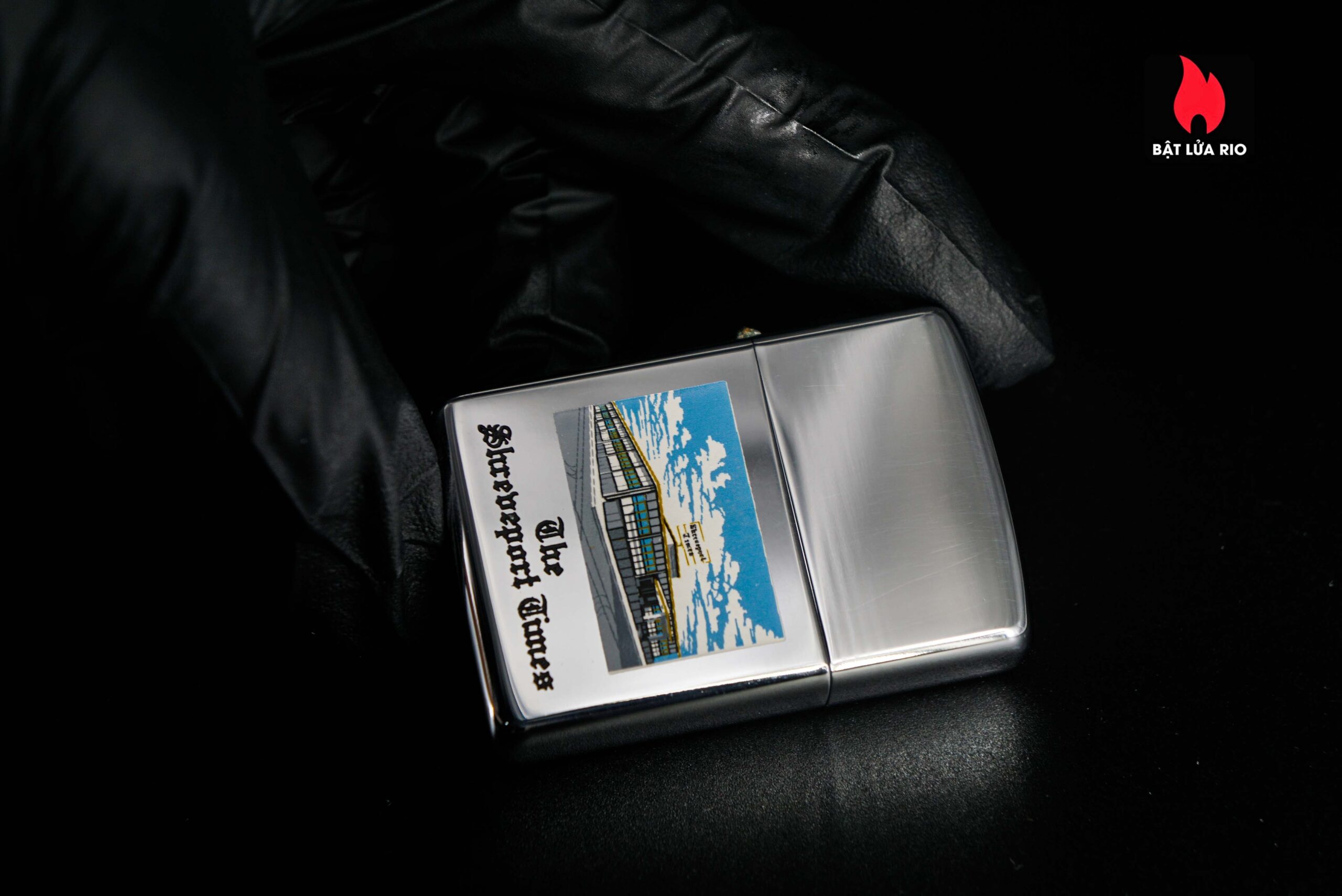 Zippo Xưa 1967 – Town & Country - The Shreveport Times Building 5