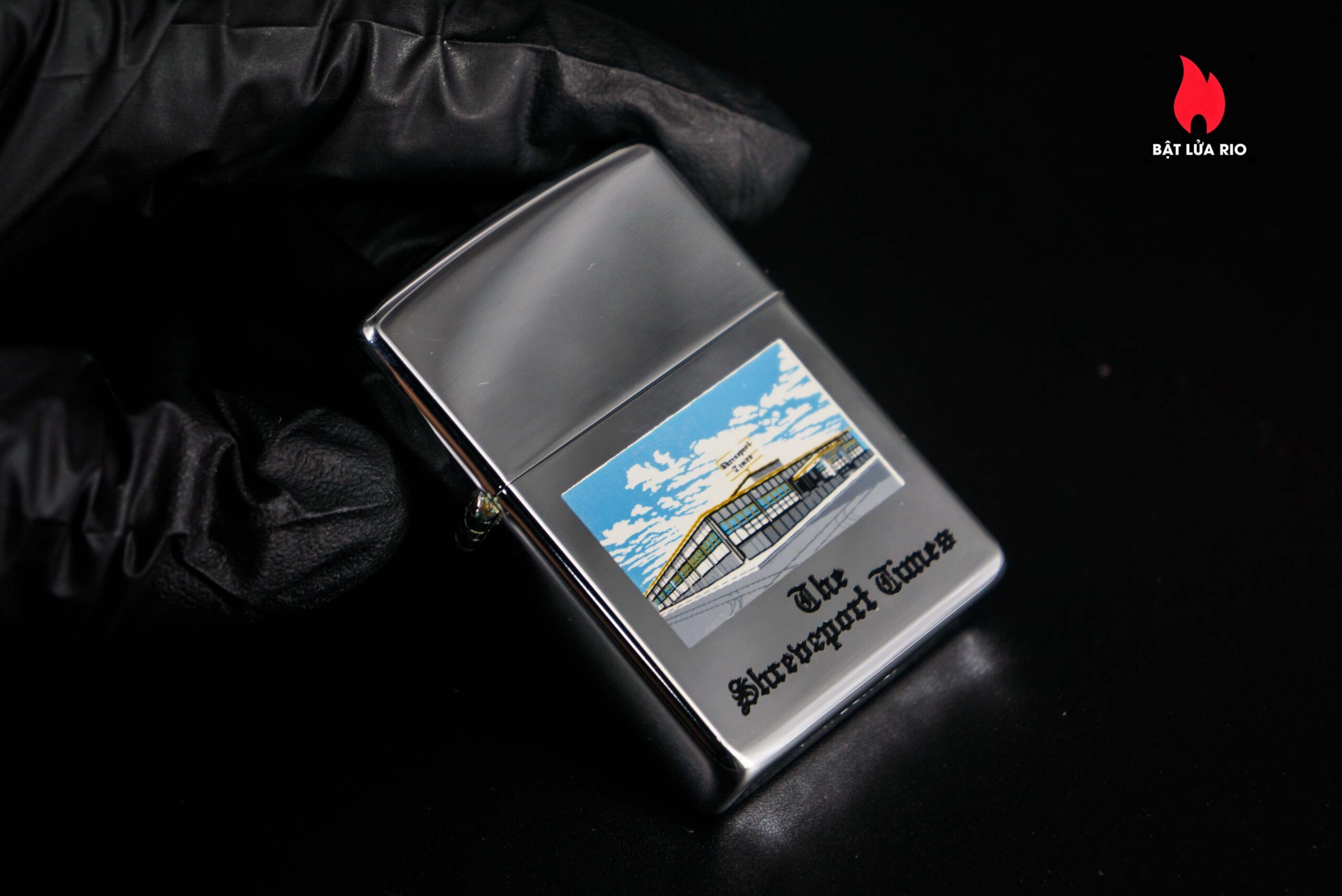 Zippo Xưa 1967 – Town & Country - The Shreveport Times Building 9