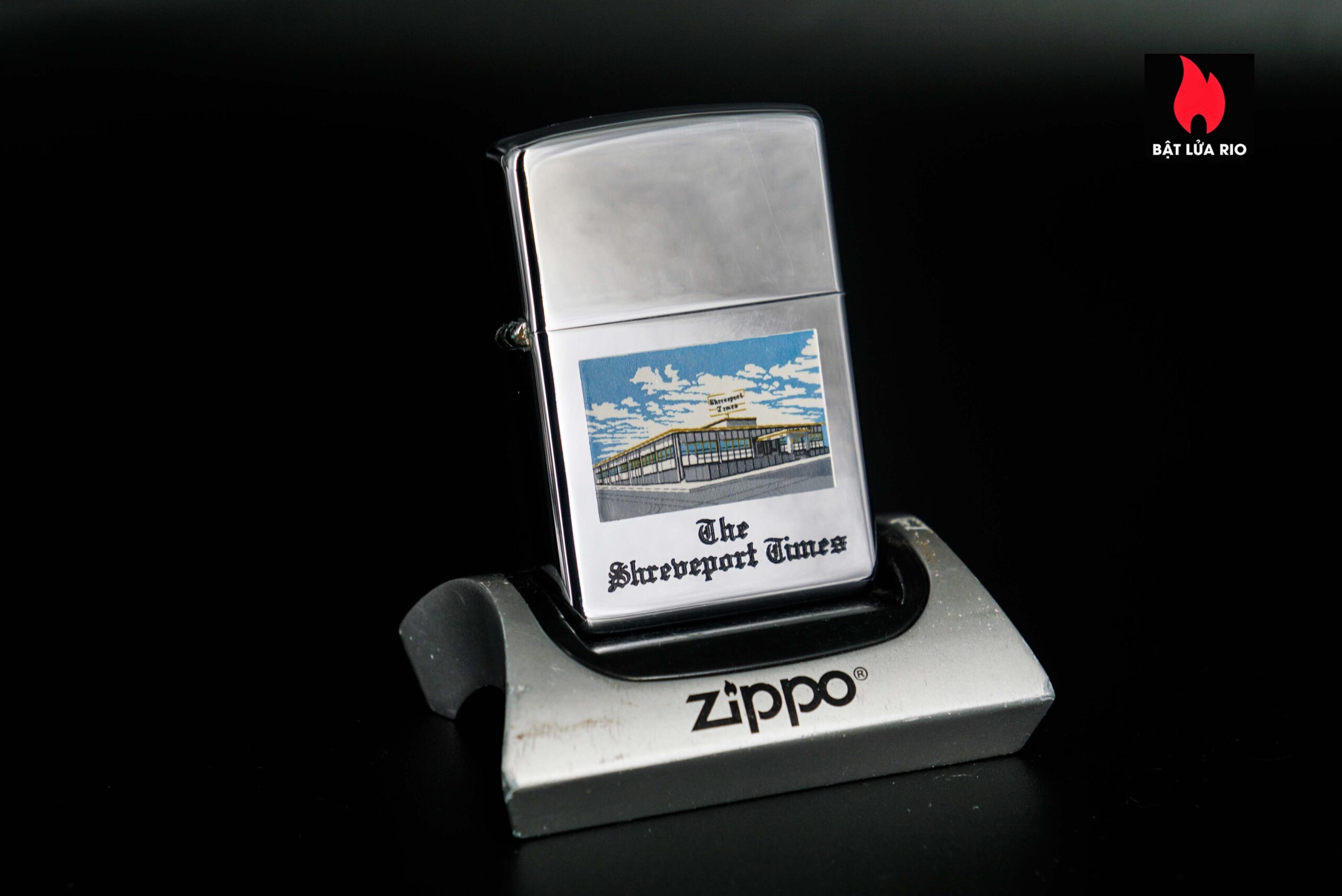 Zippo Xưa 1967 – Town & Country - The Shreveport Times Building