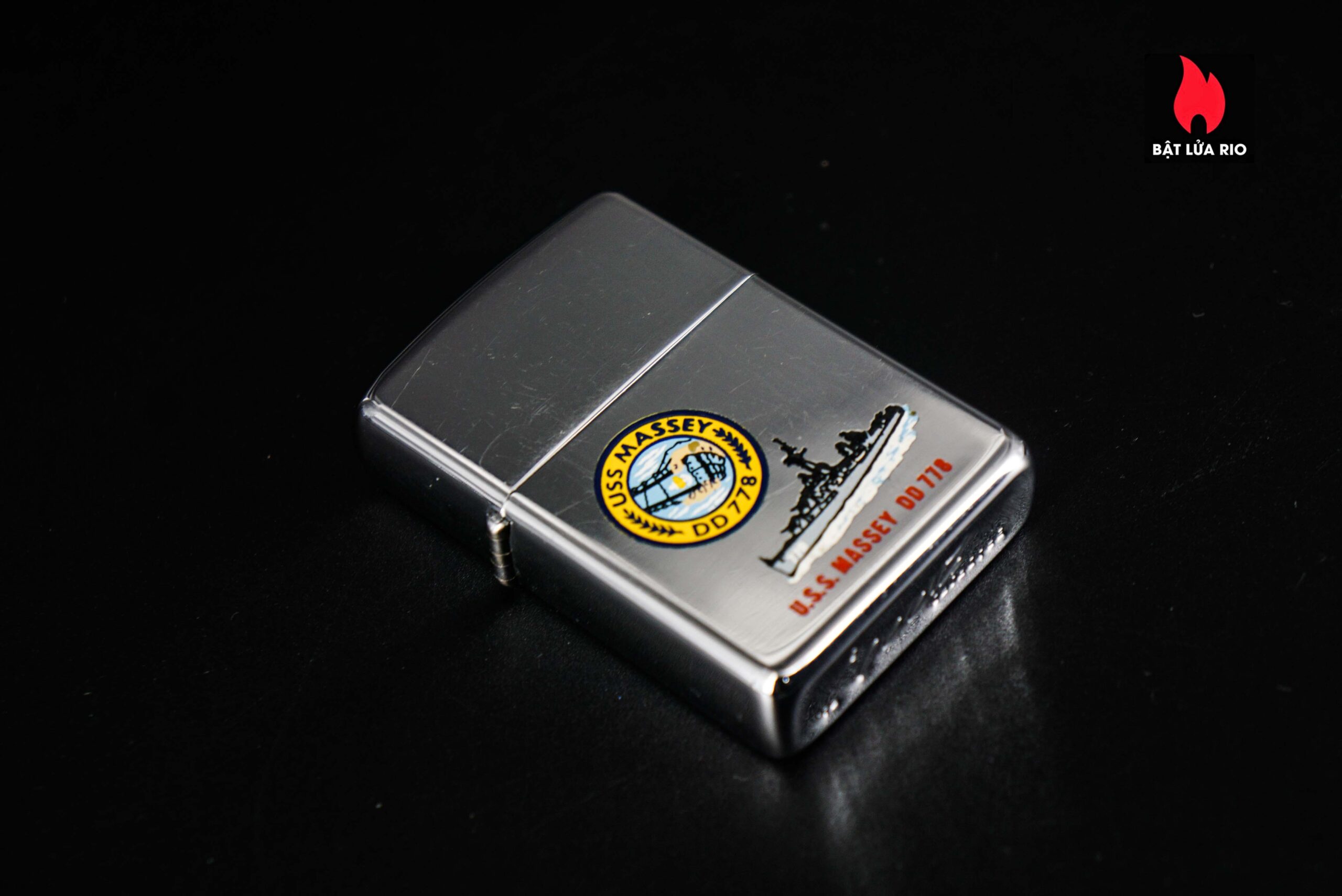 Zippo Xưa 1968 – Town & Country - Uss Massey DD-778 8 Zippo Xưa 1968 – Town & Country - Uss Massey DD-778 3