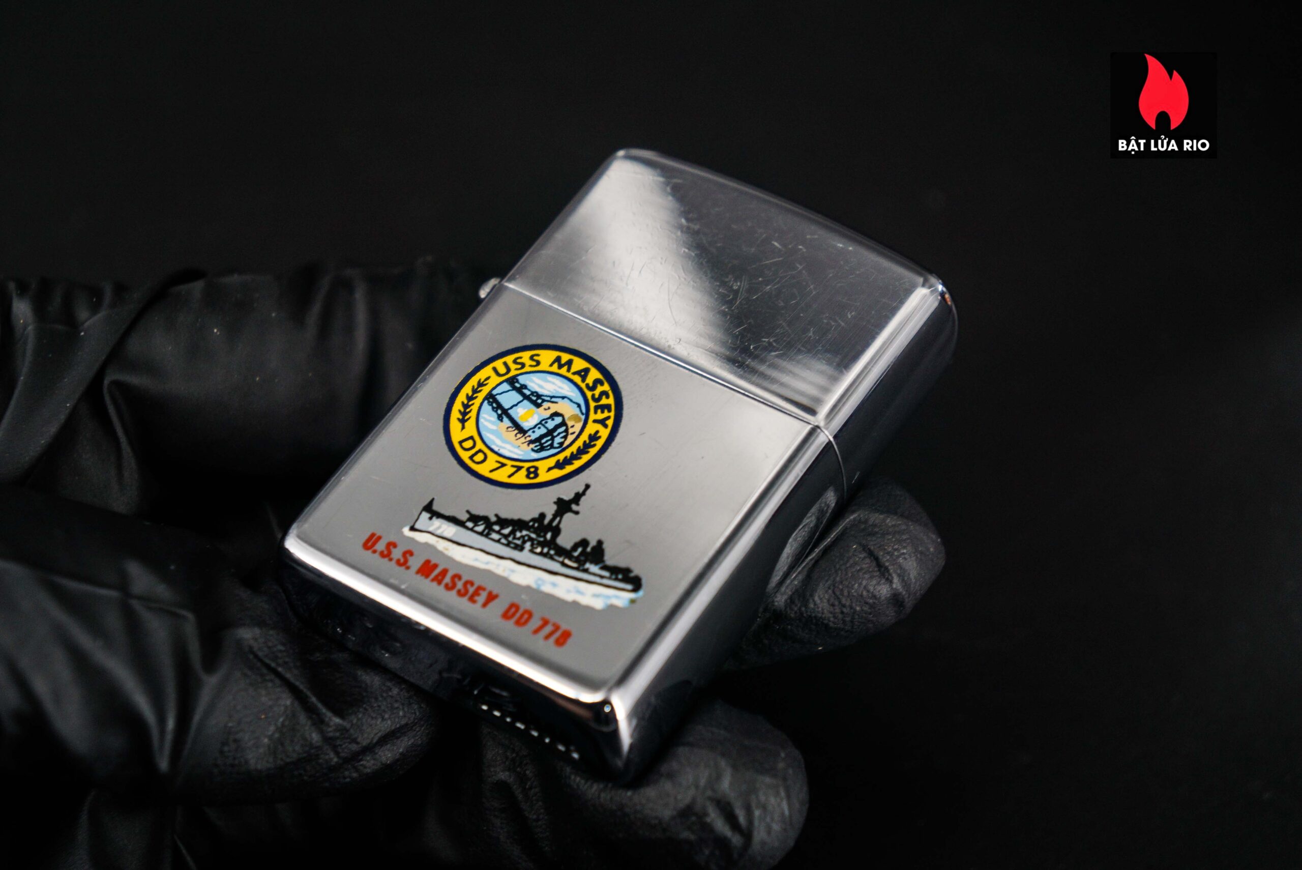 Zippo Xưa 1968 – Town & Country - Uss Massey DD-778 3 Zippo Xưa 1968 – Town & Country - Uss Massey DD-778 8
