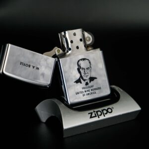 Zippo Xưa 1968 – W.A Boyle - President United Mine Workers 1