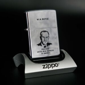 Zippo Xưa 1968 – W.A Boyle - President United Mine Workers