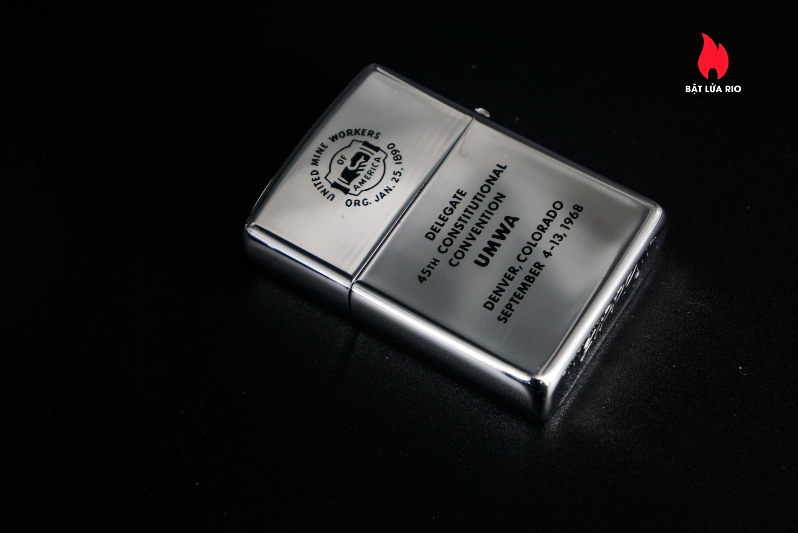 Zippo Xưa 1968 – W.A Boyle - President United Mine Workers 8