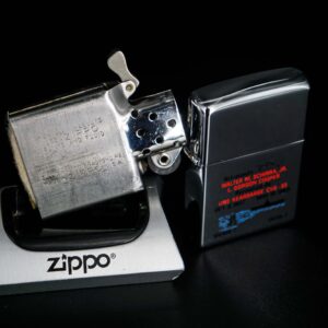 Zippo Xưa 1969 – Astronauts Edward White and James McDivitt Recovery by Helicopter of Uss Wasp June 7, 1965 13