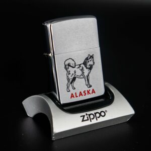 Zippo Xưa 1971 – Alaska Malamute